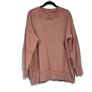 L aerie Mixed Media Soft Sweatshirt